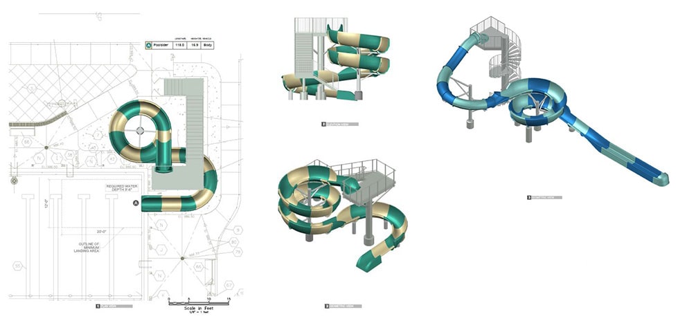 Water Slides Design Center from Whitewater