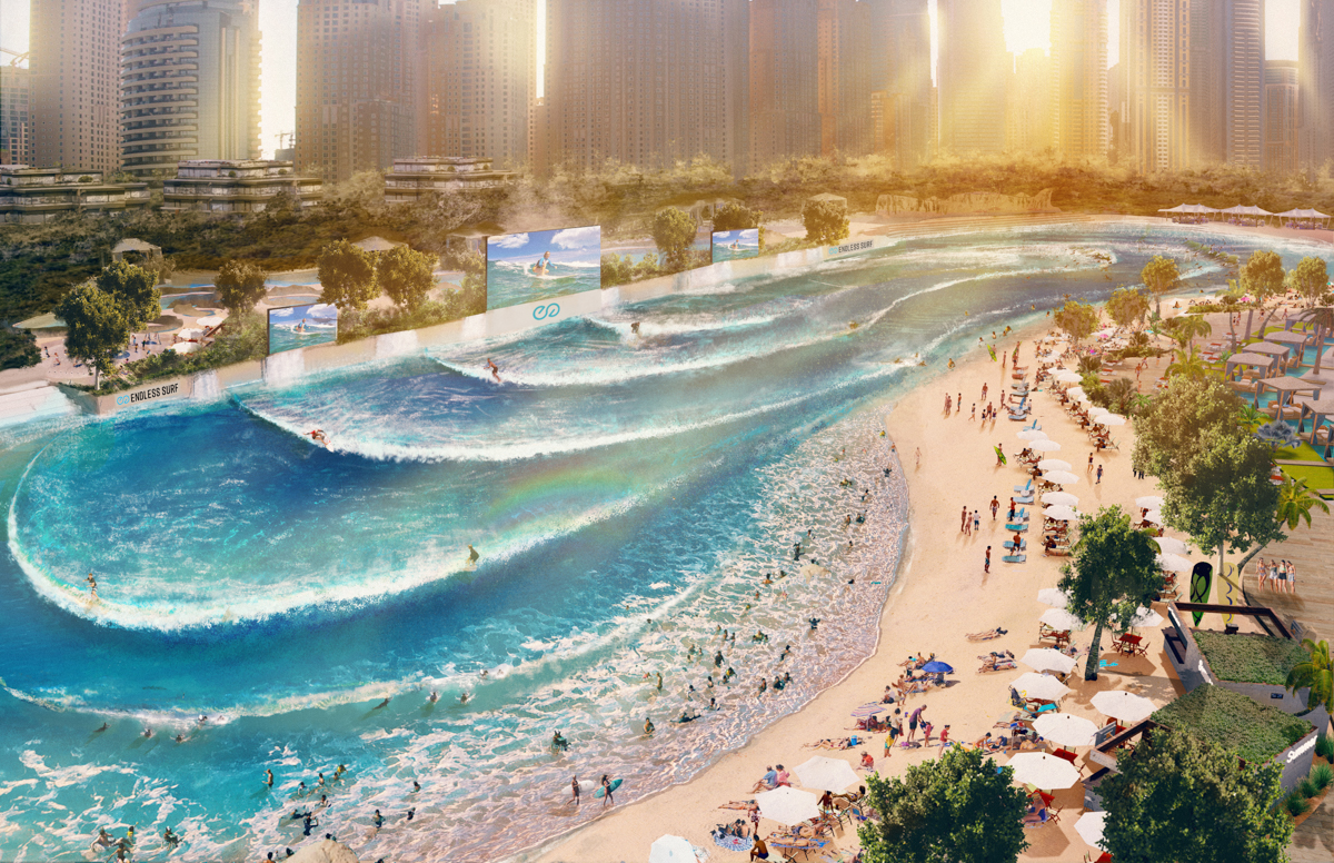 Whitewater Launches Endless Surf The Wave Selected For The 250m Development At La Vague Grand Paris Whitewater