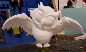 Styrofoam Owl Figure