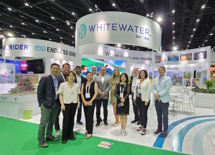 WhiteWater APAC team at IAAPA Asia 2024
