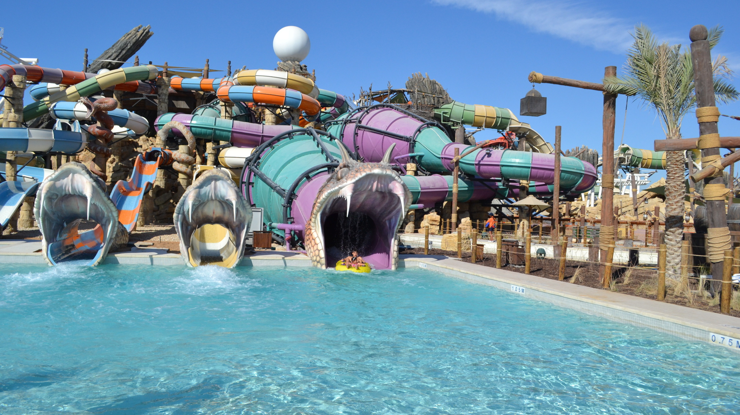 Inner Tube Slides, Yas Waterworld, Abu Dhabi, UAE