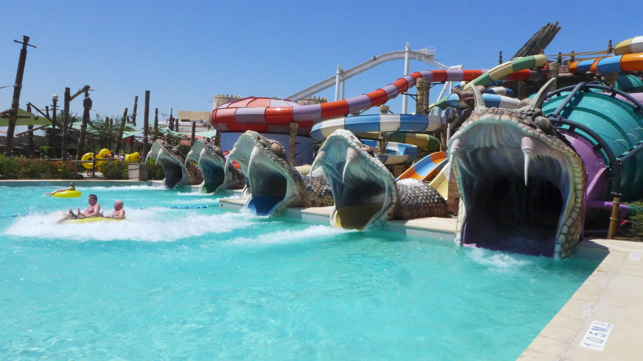 Inner Tube Slides, Yas Waterworld, Abu Dhabi, UAE